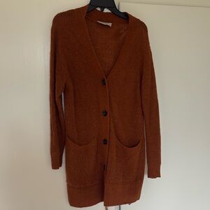 Everlane Rust Women's  Alpaca Cardigan Sweater